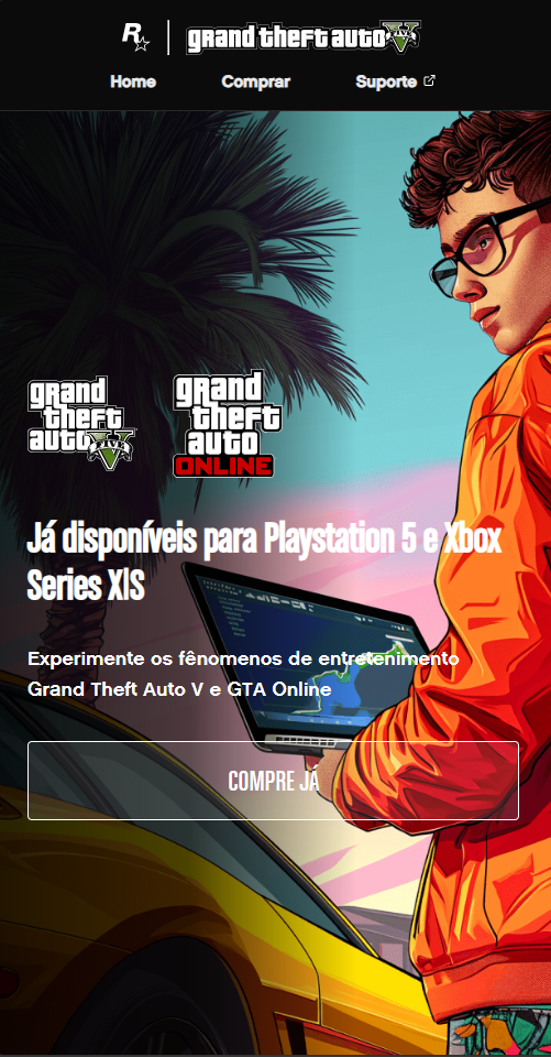projeto Landing page GTA